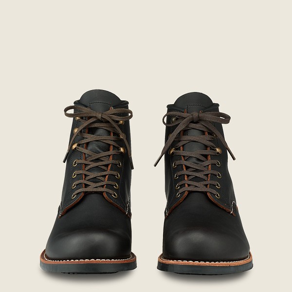 Heritage Støvler Herre - Red Wing Blacksmith - 6-Inch Prairie Læder - Sort - WDGPKX-046